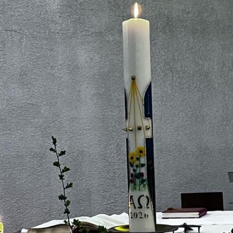 Osterkerze 2026, Ostern, 2026