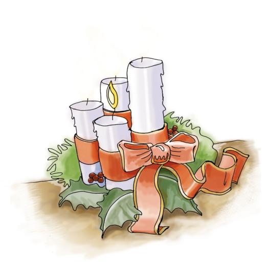 Advent - 1. Kerze