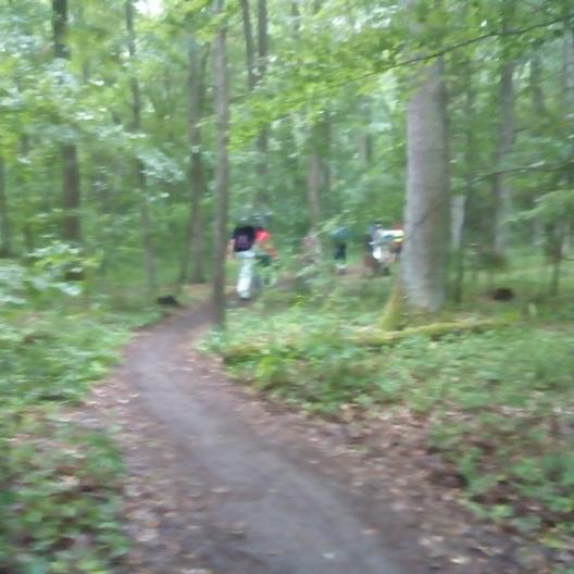 Regen bei der Wanderung