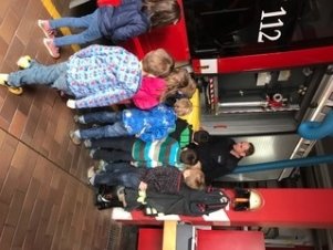 Besuch bei der Feuerwehr