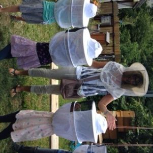 Besuch beim Imker