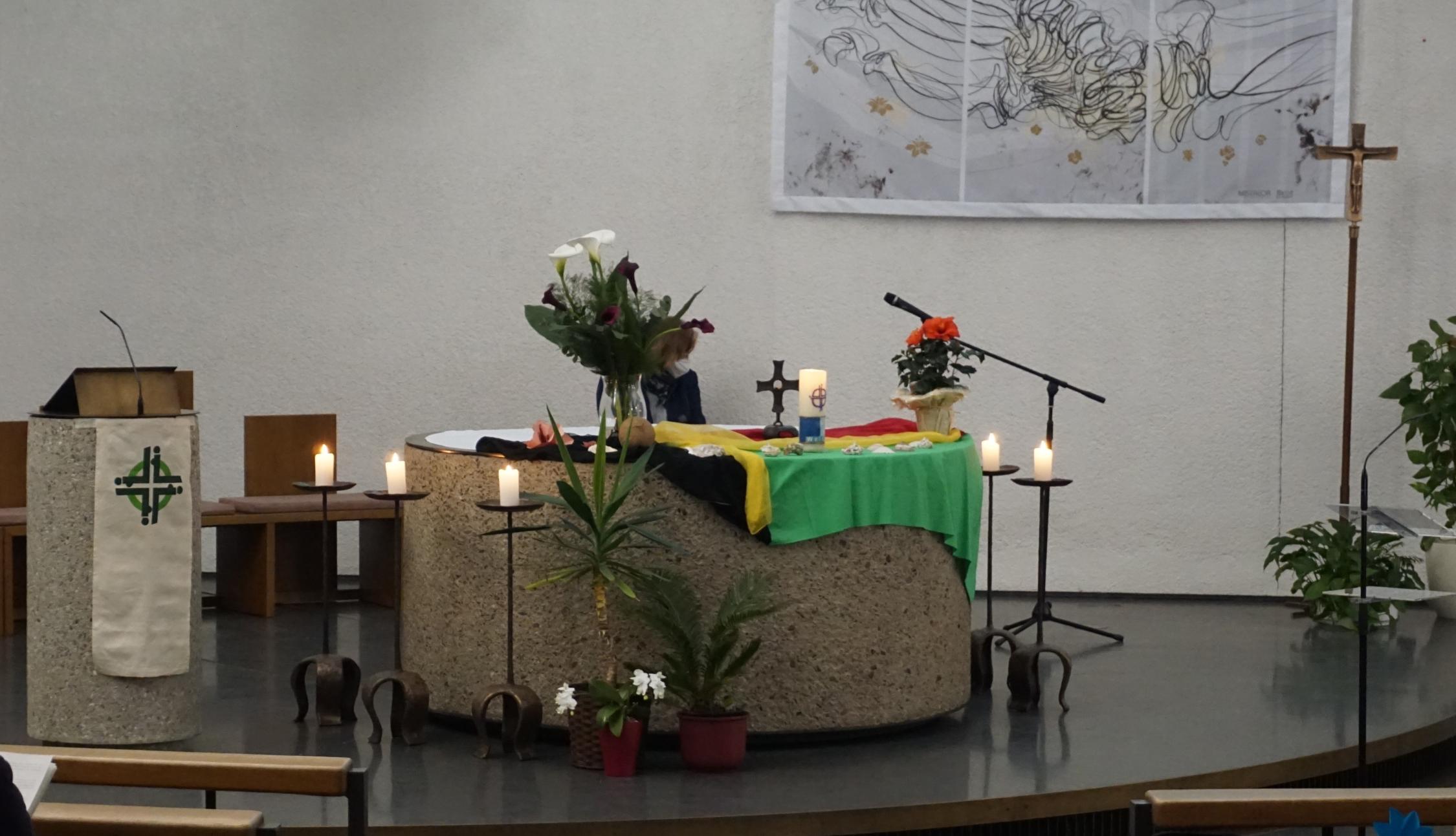 Weltgebetstag Altar