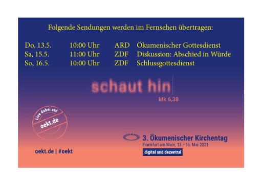 Veranstaltungen Ökumenischer Kirchentag