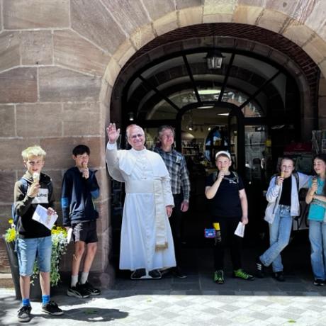 Minis in Nürnberg bei den Paulus-Schwestern