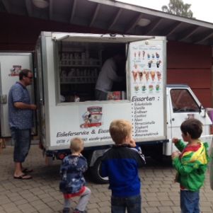 Sommerliches Eisvergnügen