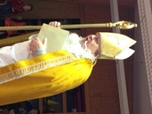 St.Nikolaus besucht uns im Kindergarten