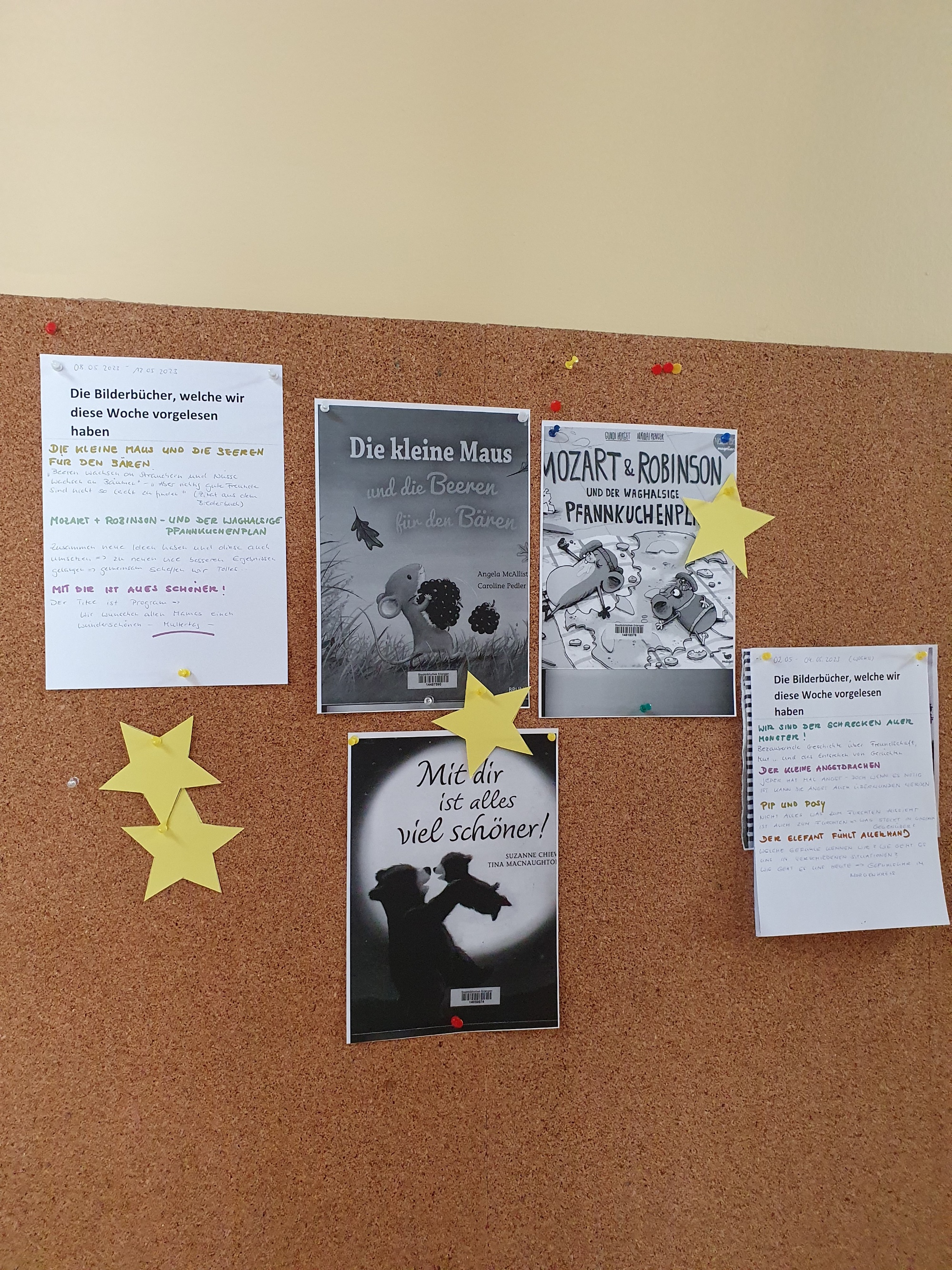 Thema Bücher / Vorlesen und Bücherbus