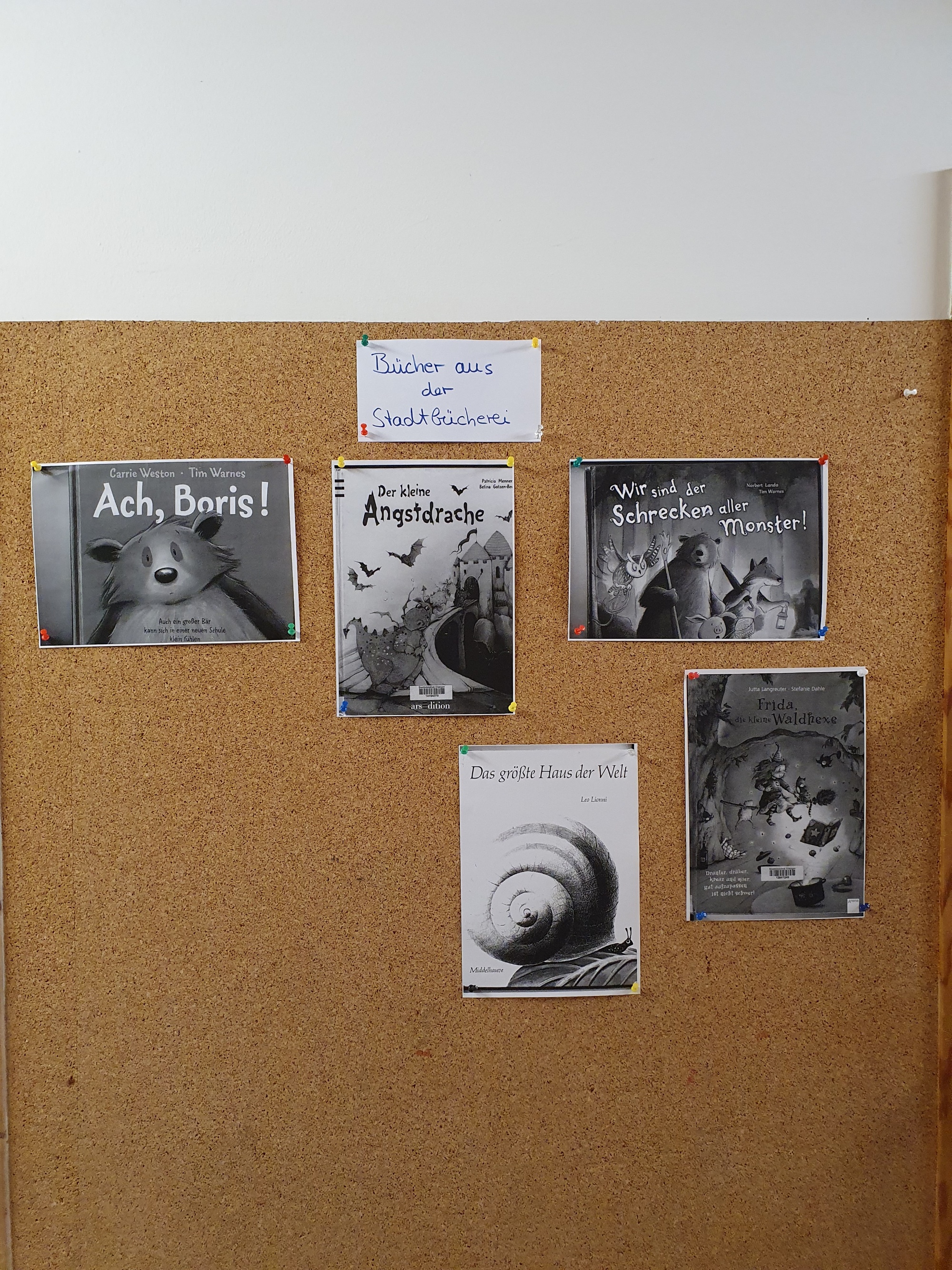 Thema Bücher / Vorlesen und Bücherbus